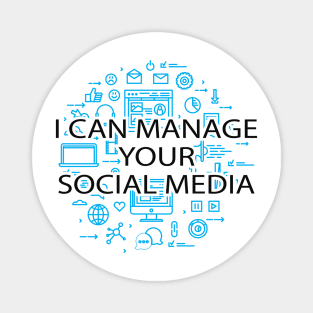 Social Media Manager - I can manager your social media Magnet